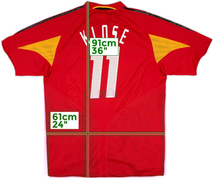 2004-06 Germany Third Shirt Klose #11 - 10/10 - (XL)