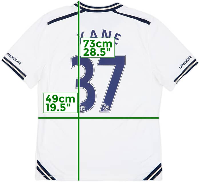2013-14 Tottenham Home Shirt Kane #37 - 7/10 - (M)