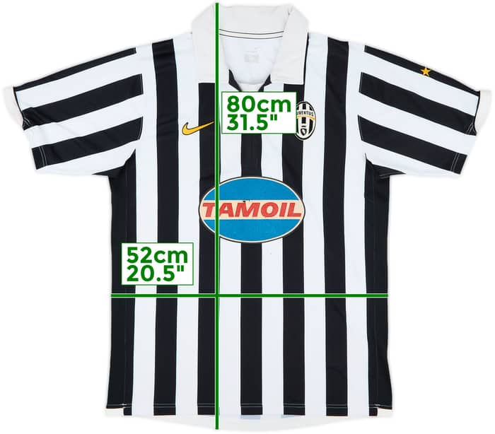 2006-07 Juventus Home Shirt #7 - 4/10 - (M)