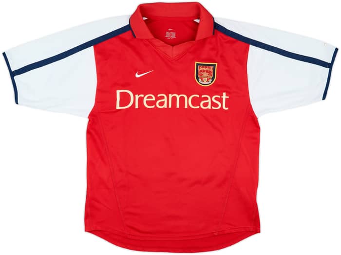 2000-02 Arsenal Home Shirt Bergkamp #10 - 6/10 - (S)