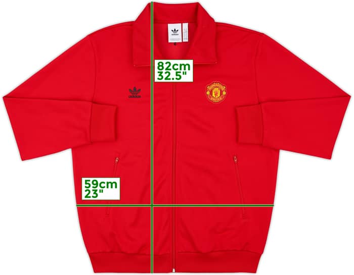 2022-23 Manchester United adidas Track Jacket - 10/10 - (XL)