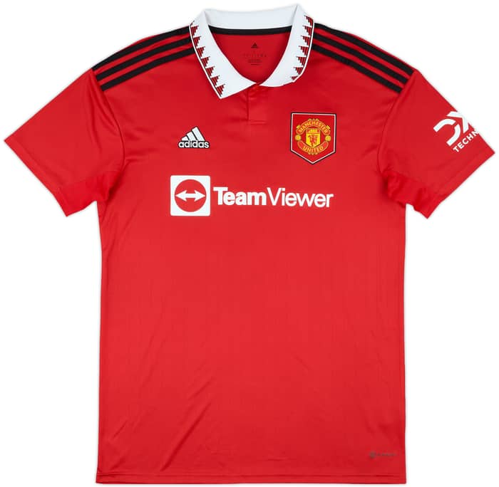2022-23 Manchester United Home Shirt R.Varane #19 - 10/10 - (L)