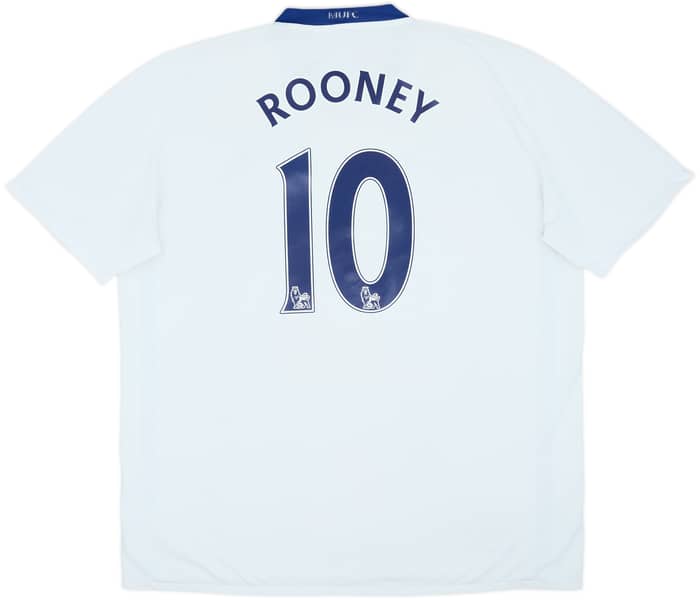 2008-10 Manchester United Away Shirt Rooney #10 - 4/10 - (XXL)