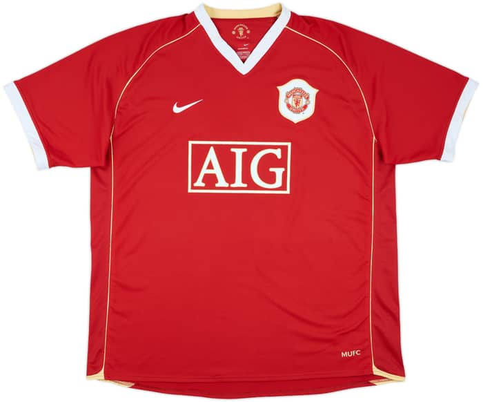 2006-07 Manchester United Home Shirt Rooney #8 - 8/10 - (XXL)