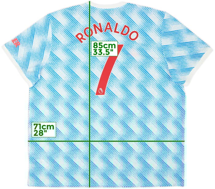 2021-22 Manchester United Away Shirt Ronaldo #7 (3XL)
