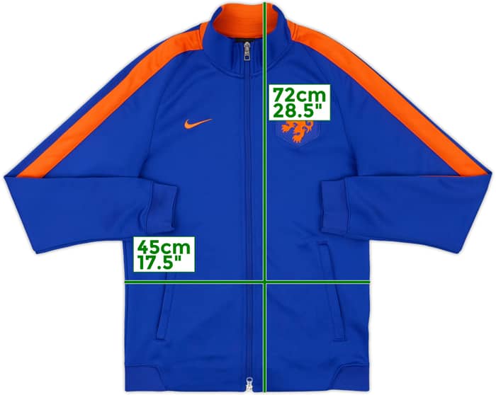 2014-15 Netherlands Nike Track Jacket - 8/10 - (S)