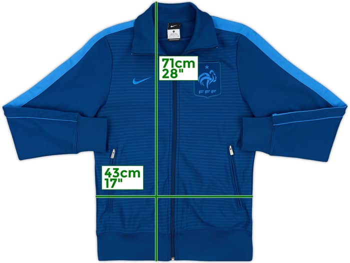 2012-13 France Nike Track Jacket - 10/10 - (S)
