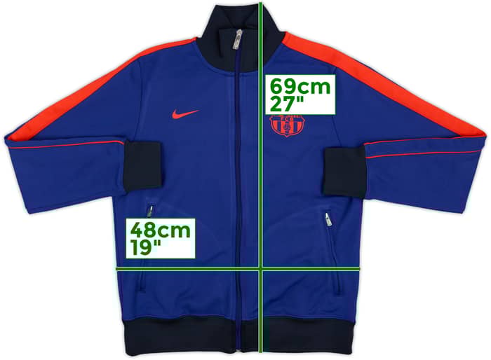 2012-13 Barcelona Nike N98 Track Jacket - 8/10 - (M)