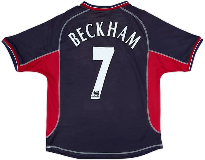 2000-01 Manchester United Third Shirt Beckham #7 - 5/10 - (M)