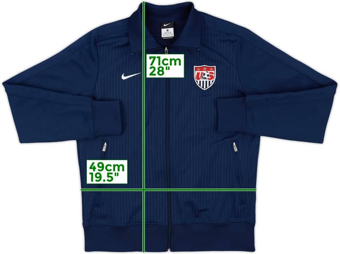 2012-13 USA Nike N98 Track Jacket - 8/10 - (M)
