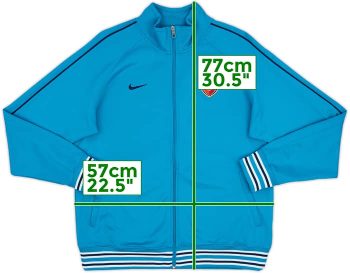 2011-12 Arsenal Nike Track Jacket - 8/10 - (L)