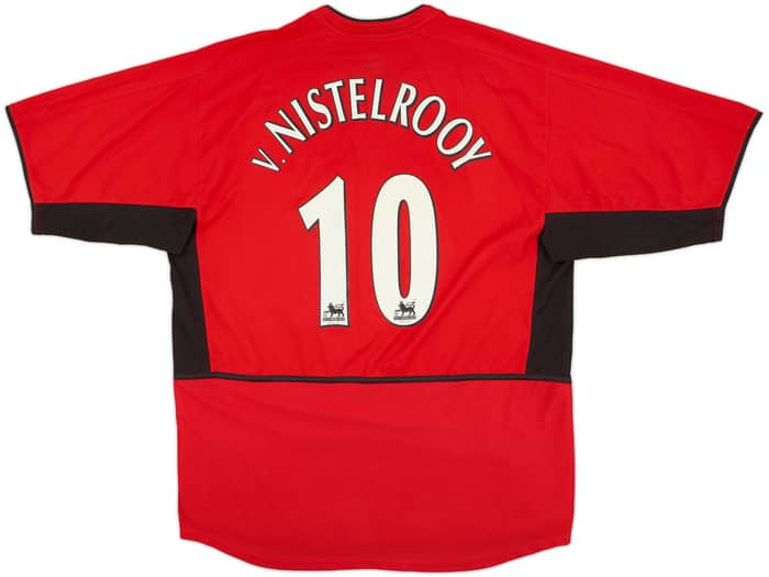 2002-04 Manchester United Home Shirt v.Nistelrooy #10 - 6/10 - (XL)