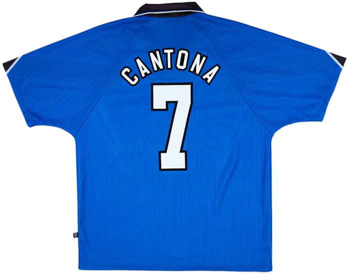 1996-98 Manchester United Third Shirt Cantona #7 - 10/10 - (XL)