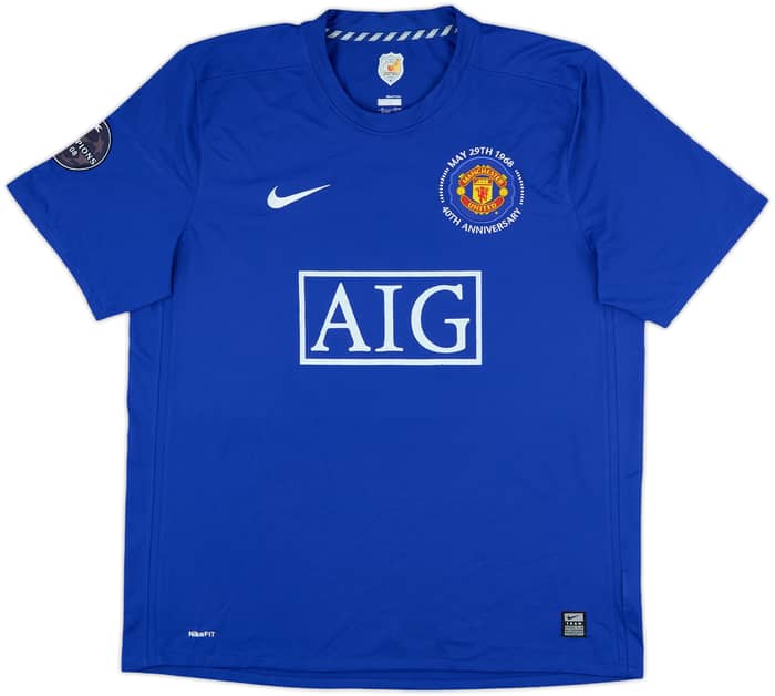 2008-09 Manchester United Third Shirt Berbatov #9 - 4/10 - (XL)