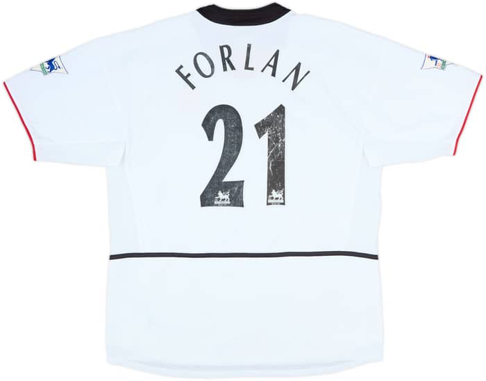 2002-03 Manchester United Away Shirt Forlan #21 - 6/10 - (XL)
