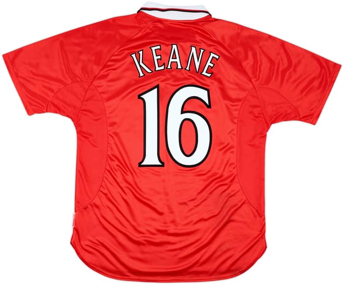 1999-00 Manchester United 'CL Winners' Shirt Keane #16 - 9/10 - (XL)