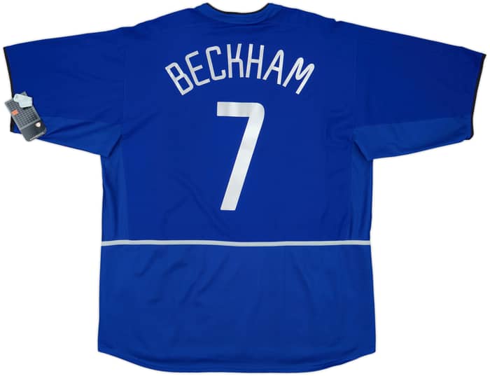 2002-03 Manchester United Third Shirt Beckham #7 (XXL)