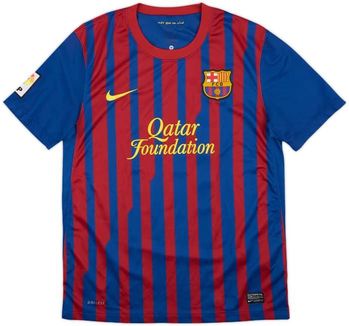 2011-12 Barcelona Home Shirt Messi #10 - 7/10 - (M)