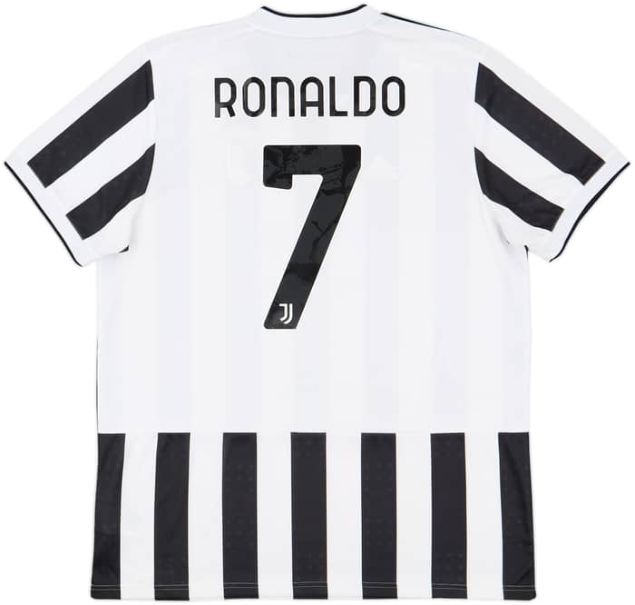 2021-22 Juventus Home Shirt Ronaldo #7 - 10/10 - (XL)