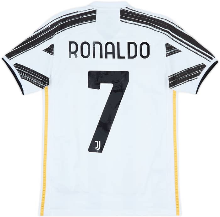 2020-21 Juventus Home Shirt Ronaldo #7 - 7/10 - (XS)