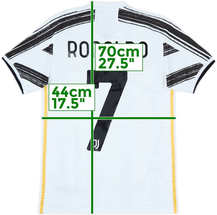 2020-21 Juventus Home Shirt Ronaldo #7 - 7/10 - (XS)
