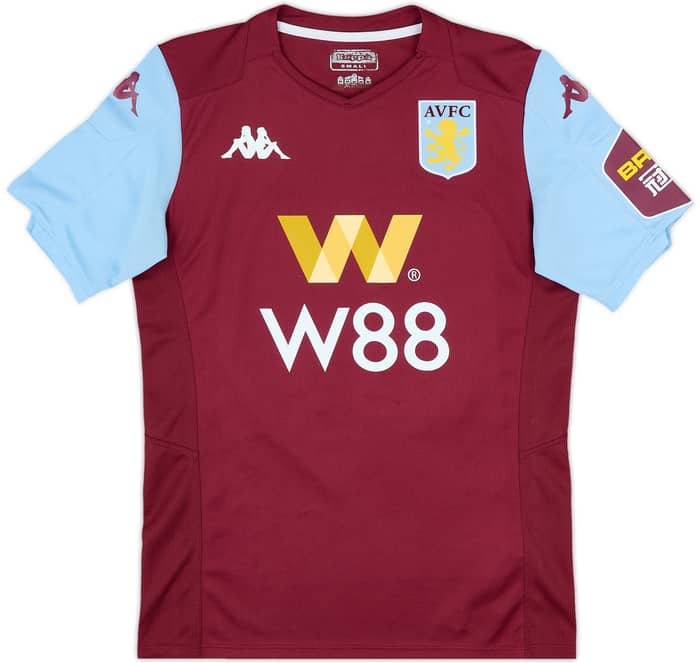2019-20 Aston Villa Home Shirt Grealish #10 - 9/10 - (S)