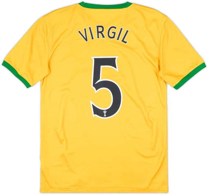 2013-14 Celtic Away Shirt Virgil #5 - 6/10 - (S)
