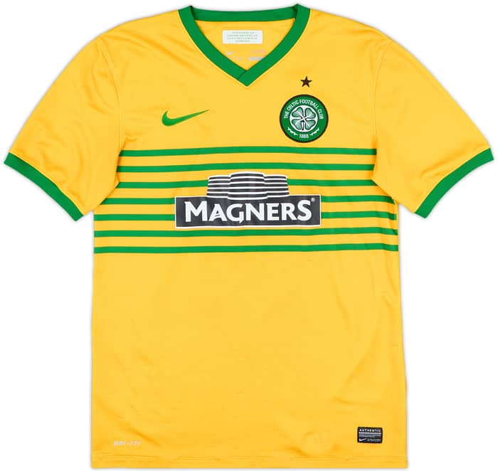 2013-14 Celtic Away Shirt Virgil #5 - 6/10 - (S)