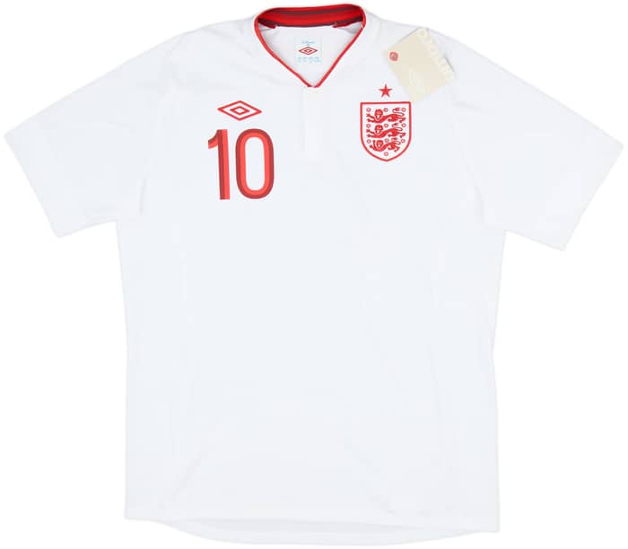 2012-13 England Home Shirt Rooney #10 (L)