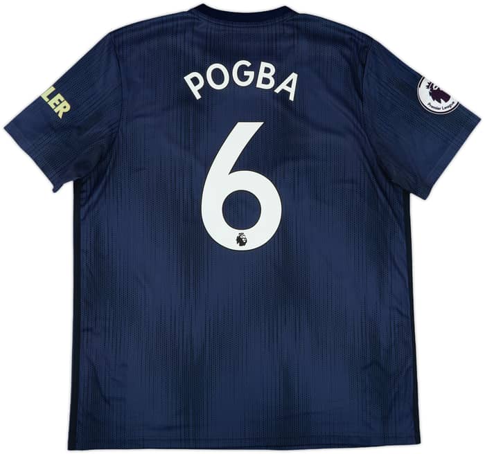 2018-19 Manchester United Third Shirt Pogba #6 - 7/10 - (XL)