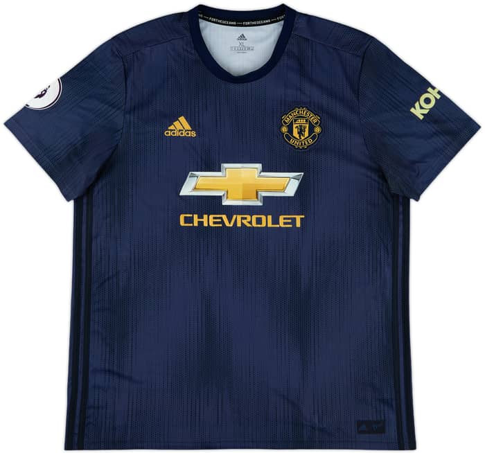 2018-19 Manchester United Third Shirt Pogba #6 - 7/10 - (XL)
