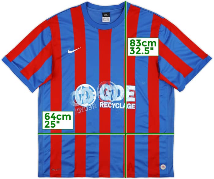 2011-12 Caen Home Shirt - 4/10 - (XXL)