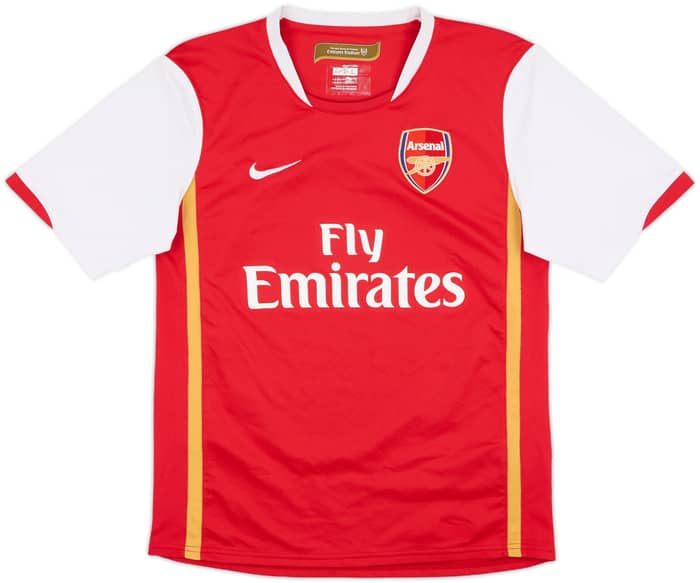 2006-08 Arsenal Home Shirt Walcott #14 - 7/10 - (L.Boys)