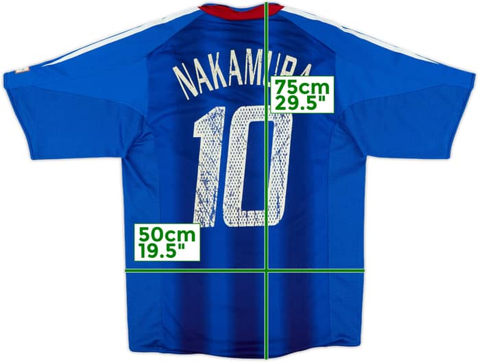 2004-06 Japan Player Issue Home Shirt Nakaumura #10 - 5/10 - (L)