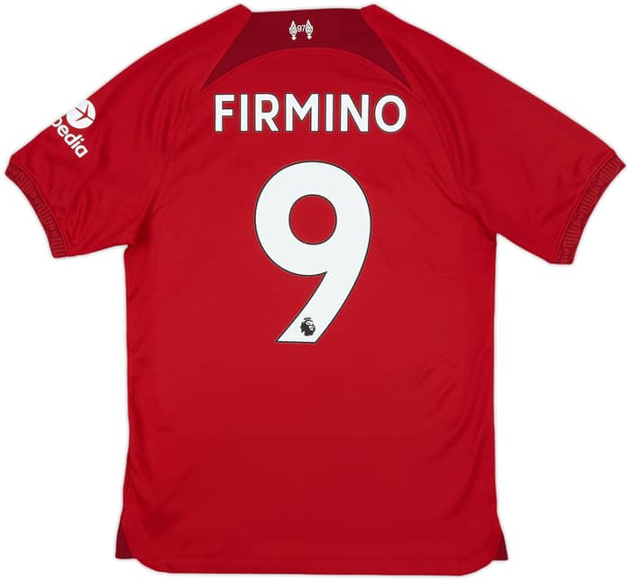 2022-23 Liverpool Home Shirt Firmino #9 - 10/10 - (S)