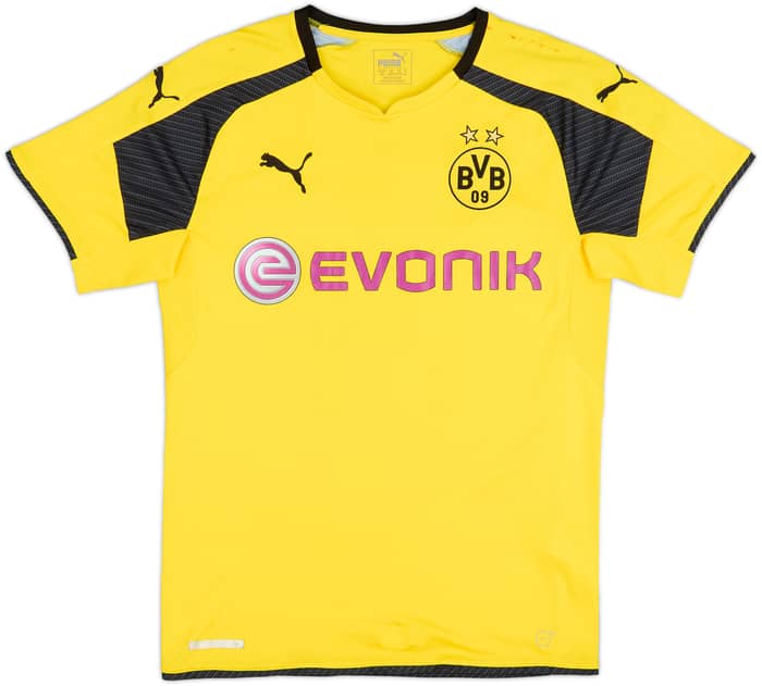 2016-17 Borussia Dortmund Home European Shirt Isak #14 - 7/10 - (S)