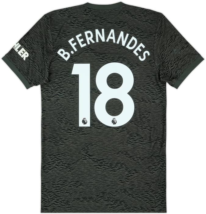 2020-21 Manchester United Away Shirt B.Fernandes #18 - 6/10 - (S)