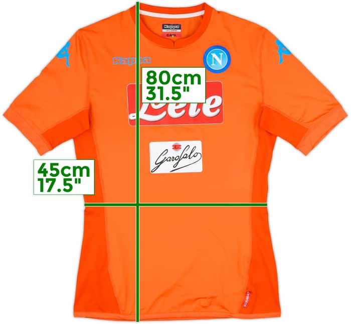 2017-18 Napoli European GK Shirt - 9/10 - (XXL)