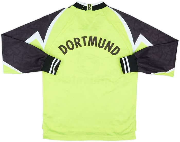 1995-96 Borussia Dortmund Home L/S Shirt - 8/10 - (XS)