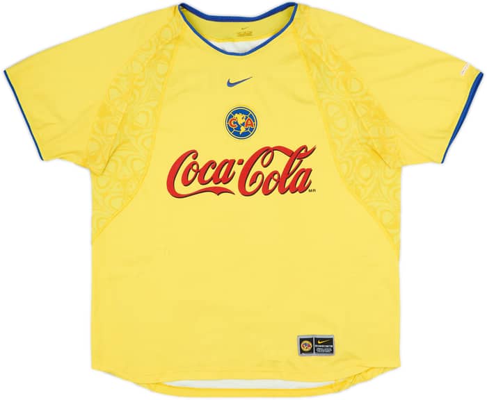 2002-03 Club America Home Shirt - 8/10 - (XL)