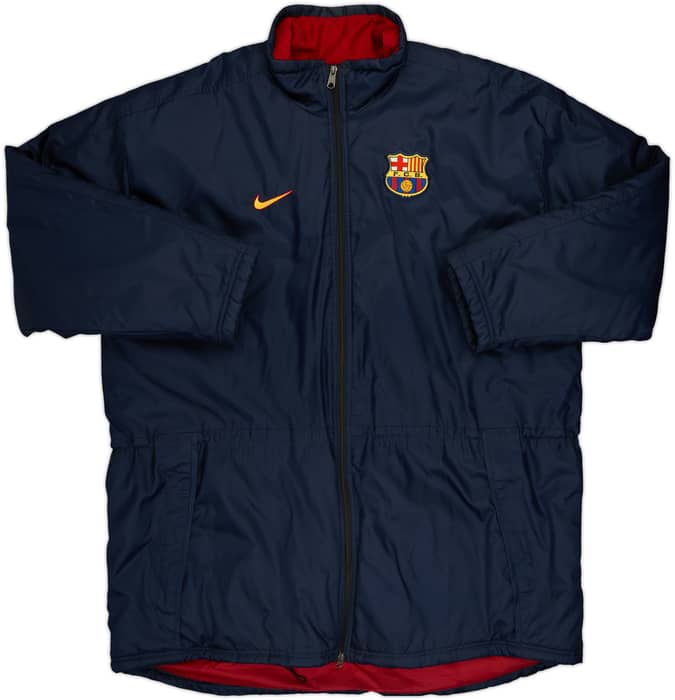 1998-99 Barcelona Nike Padded Bench Coat - 9/10 - (XXL)