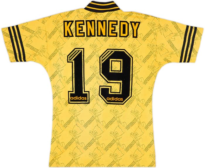 1994-96 Liverpool Third Shirt Kennedy #19 - 9/10 - (S)