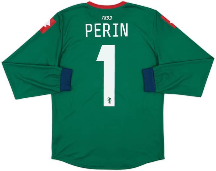 2014-15 Genoa GK Shirt Perin #1 - 9/10 - (L.Boys)