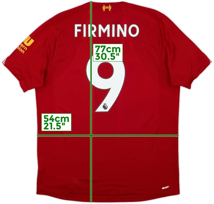 2019-20 Liverpool 'Champions' Home Shirt Firmino #9 - 10/10 - (L)