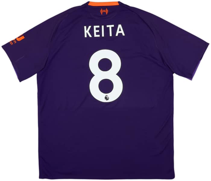 2018-19 Liverpool Away Shirt Keita #8 - 9/10 - (XL)