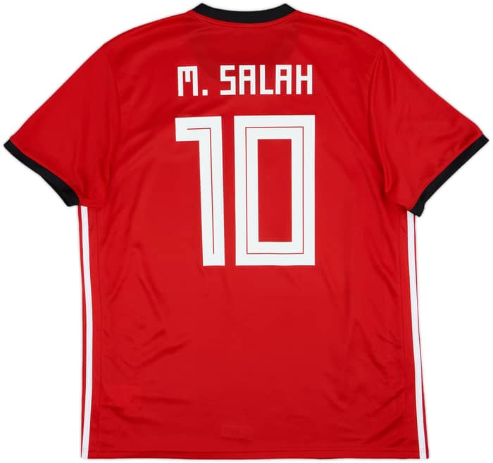2018-19 Egypt Home Shirt Salah #10 - 10/10 - (XL)