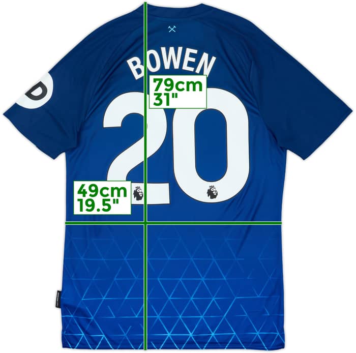 2023-24 West Ham Third Shirt Bowen #20 (M)