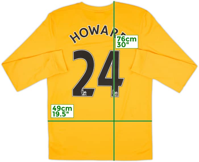 2012-13 Everton GK Shirt Howard #24 - 7/10 - (M)