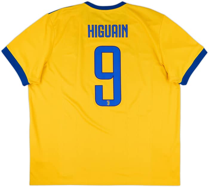 2017-18 Juventus Away Shirt Higuain #9 - 7/10 - (XXL)