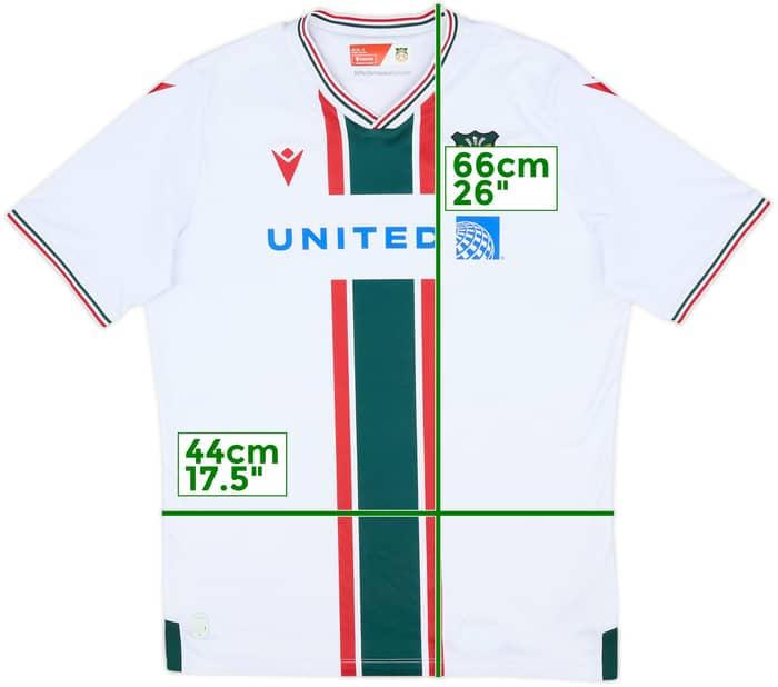 2023-24 Wrexham Away Shirt - 8/10 - (XL.Boys)